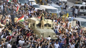 Turquie: très lente progression du convoi de peshmergas