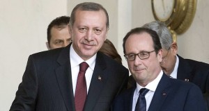 François Hollande affiche son entente avec le président turc