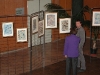 Vernissage de l\'exposition Ebru, l\'art du papier marbré ottoman