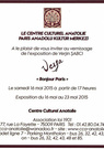Exposition : « Bonjour Paris » de Verjin ŞABCI, au CCA