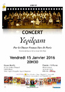 Concert : Yesilcam, par le choeur franco-turc de Paris