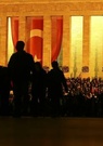 Afflux de visiteurs au mausolée d’Ataturk à l'occasion du 10 novembre