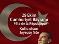 29 Ekim / 29 Octobre : 102ème anniversaire de la République turque fondée par Atatürk 29 Ekim / 29 Octobre : 102ème anniversaire de la République turque fondée par Atatürk